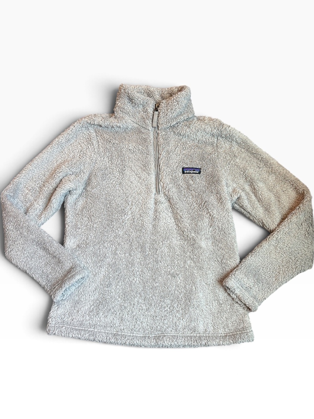 Patagonia Los Gatos Quarter Zip Pullover Women's M Gray Comfort